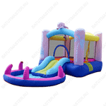 Батут детский для дома "В объятиях дельфина " 3,8*2*1,8 м