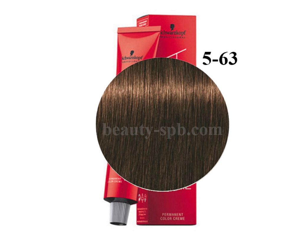 Schwarzkopf Professional Игора Royal  5-63 Светлый коричневый шоколадный матовый 60мл