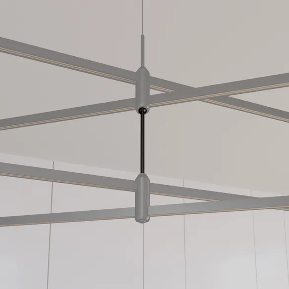 Коннектор жесткий ART-APRIORI-CON-ROD-E-L186 (BK, вертикальный) (Arlight, IP20 Металл, 3 года) 044800