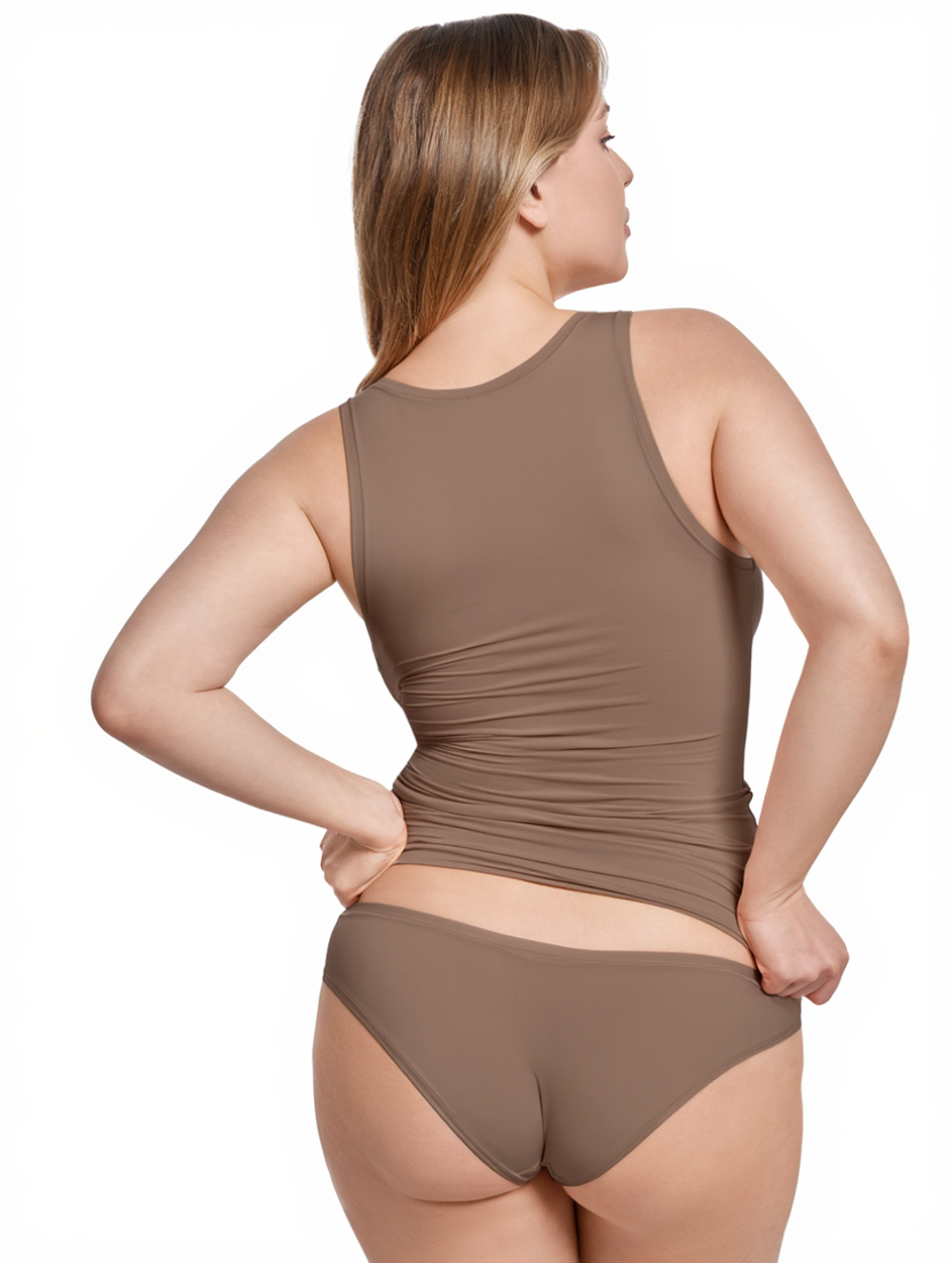 Майка Cotton Touch во французском стиле (какао мусс)