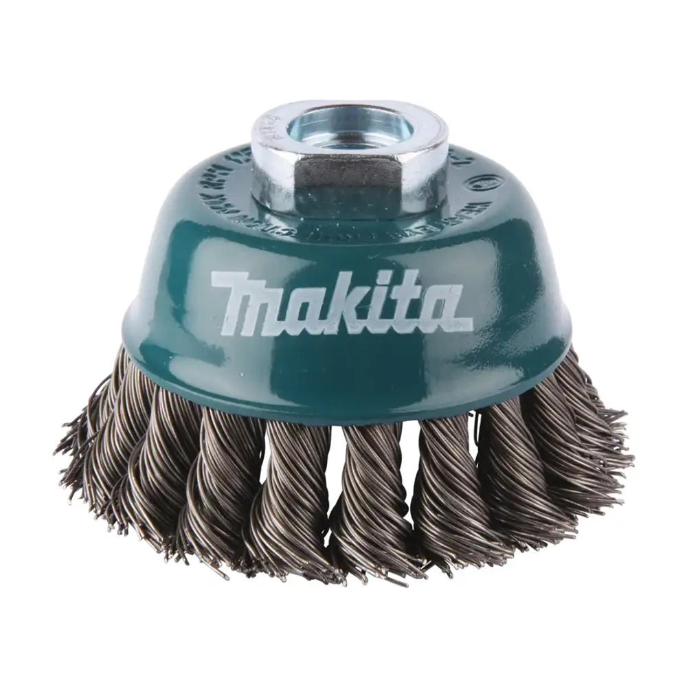 Чашечная проволочная щётка M14x2 75 мм Makita D-24131
