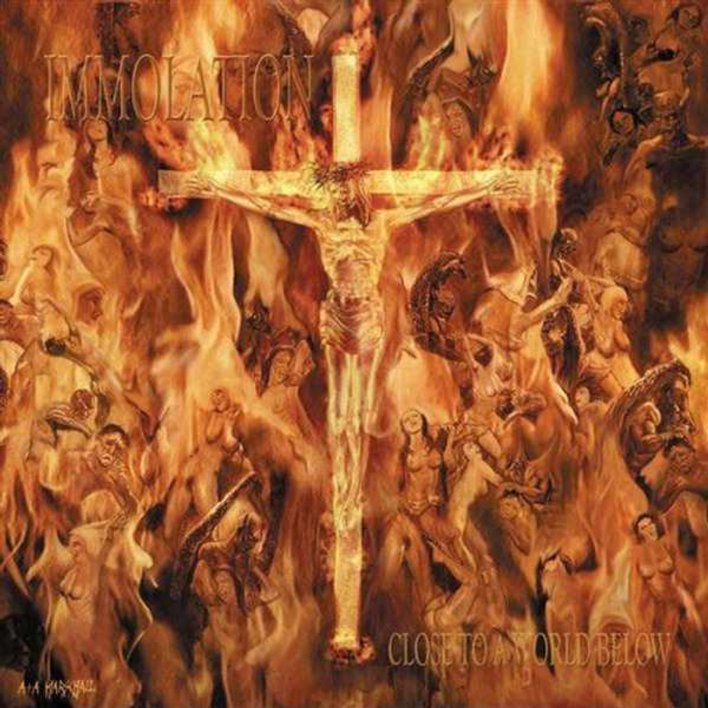 IMMOLATION Close to a World Below 2000, музыкальный компакт диск