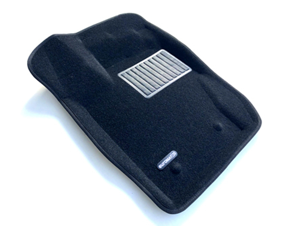 Коврики салона для RENAULT Duster (2010-2014) / NISSAN Terrano (2011-2014) Euromat 3D Business черные. Арт. EMC3D-004200
