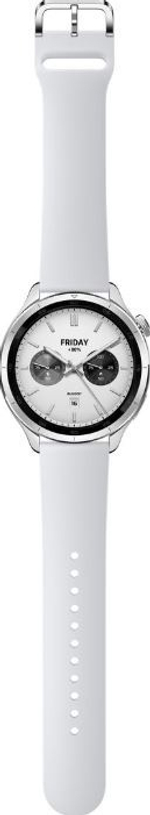 Смарт-часы Xiaomi Watch S4 47 мм серебристый-белый
