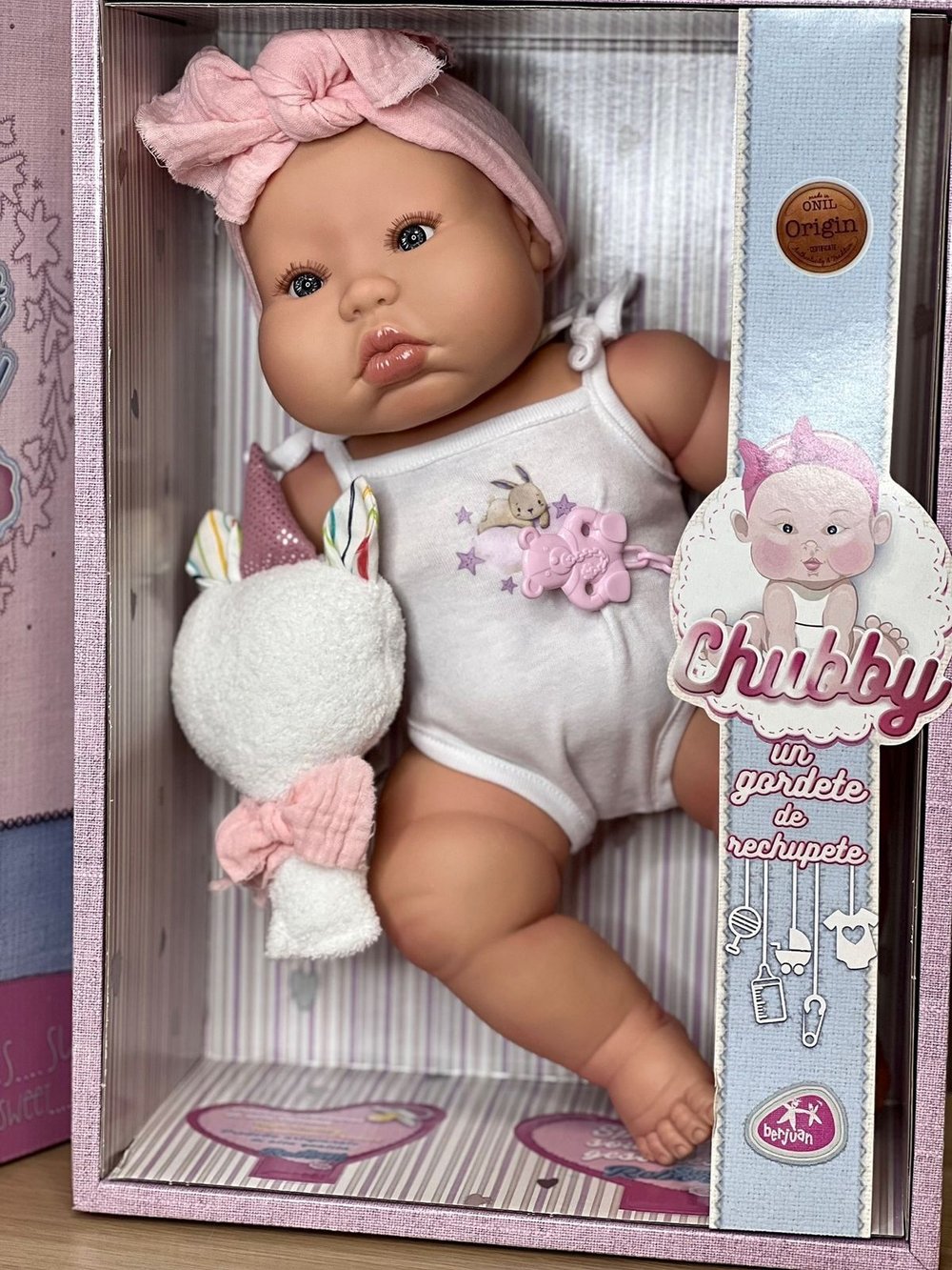 Кукла BERJUAN виниловая 50см Chubby Baby (20006)