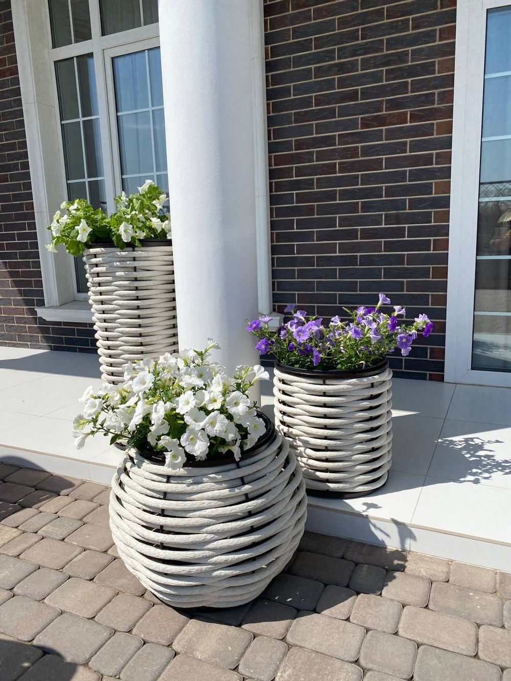 Вазон бочонок