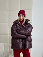 Пуховик Prime шоколадный