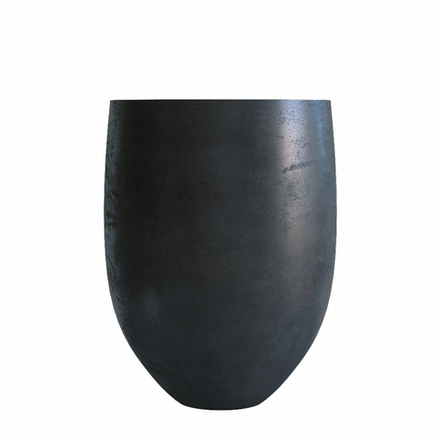 Кашпо BARREL CHARCOAL D41 H60