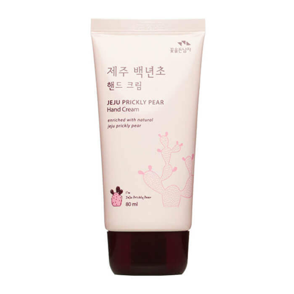 Крем для рук с экстрактом колючей груши Flor de Man Jeju Prickly Pear Hand Cream 80 мл
