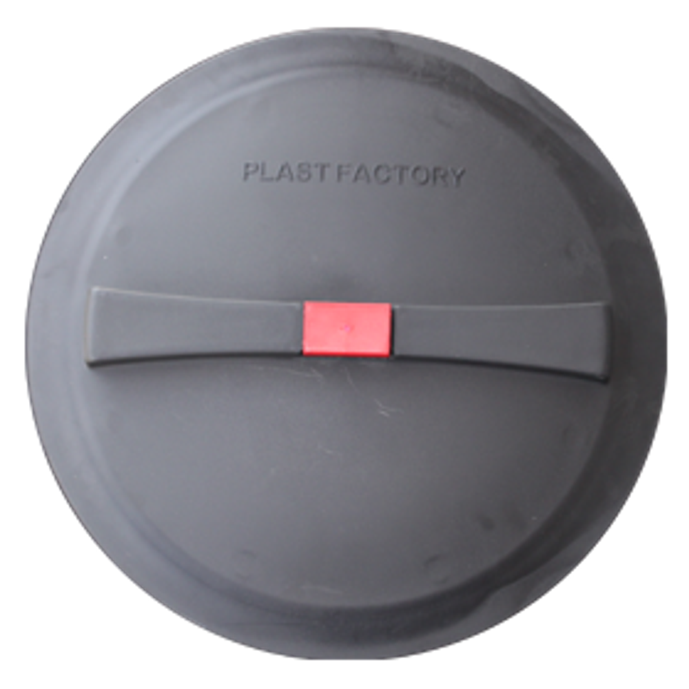 Крышка для пластиковых бочек с дыхательным клапаном STERH(35x35x7см;черная) - арт.555109