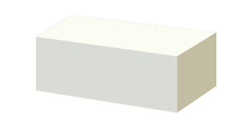 Кирпич силикатный Гулькевичи белый рядовой утолщенный полнотелый