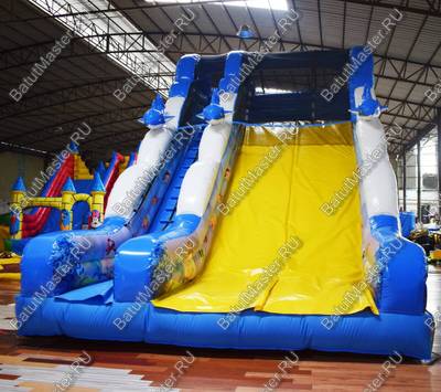 Надувная горка "Морская история", 8*5*7 м
