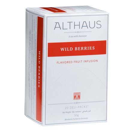 Althaus Wild Berries чай фруктовый в пакетиках, 20 шт