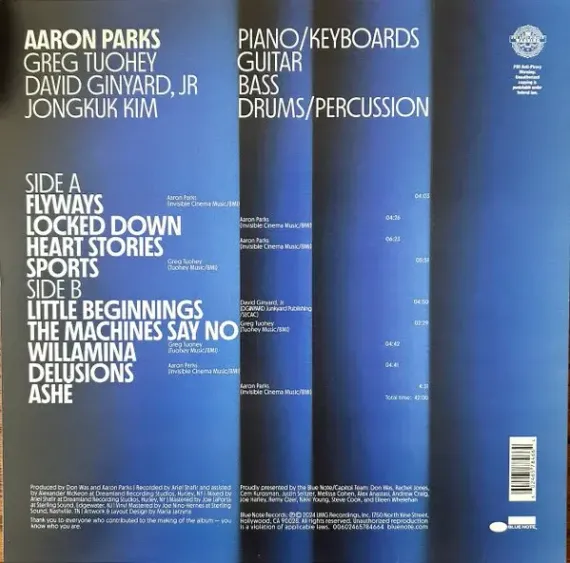 Aaron Parks – Little Big III LP