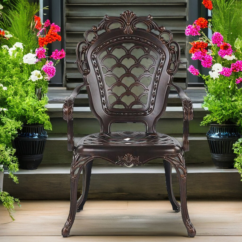 Кресло из литого алюминия ФИНЛЯНДИЯ-4 «FINLAND-4» арт.6001