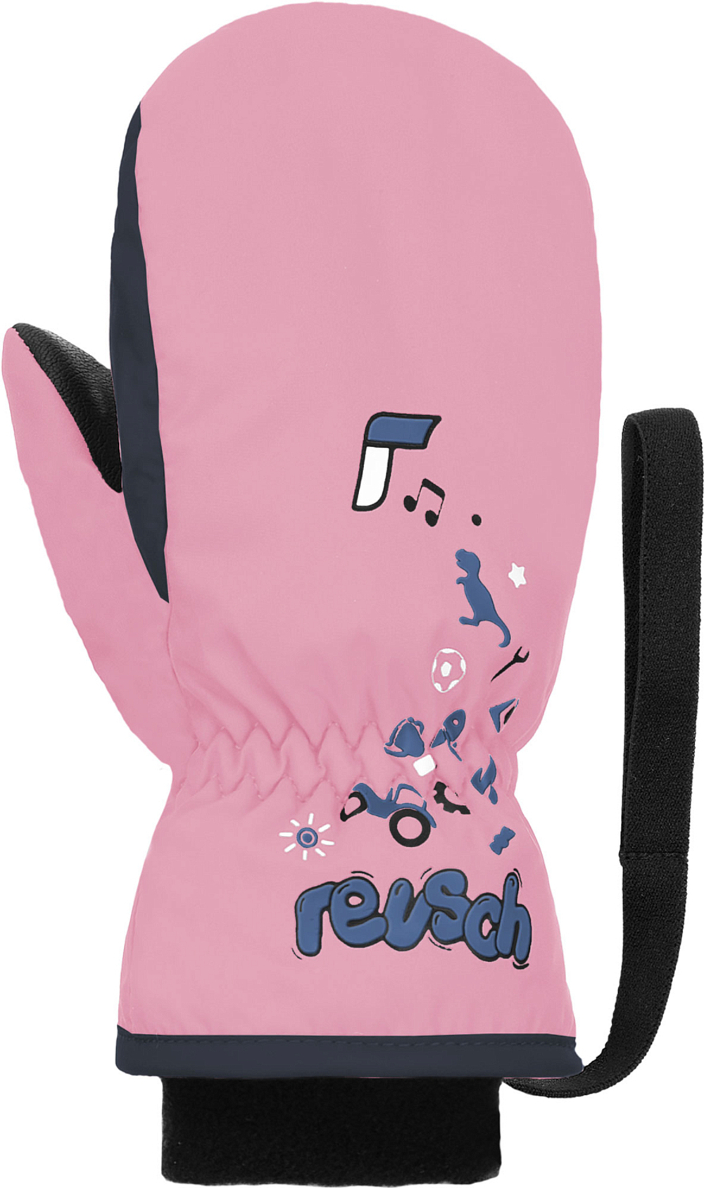 Варежки REUSCH Kids Light Rose/Dress Blue (inch (дюйм):V)