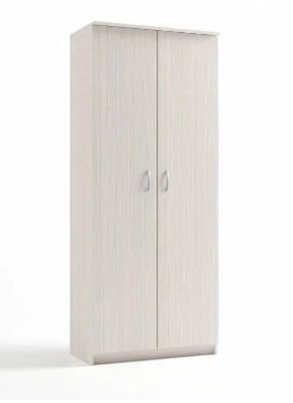 Шкаф 2-х створчатый Дуэт Люкс без зеркала Бодега светлая