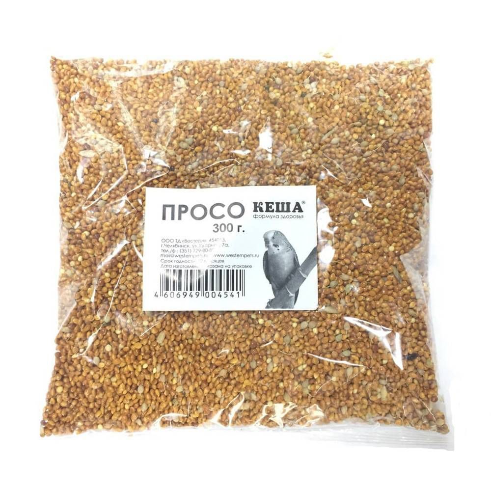 Просо (чумиза) зерно для птиц, Пакет 300 г