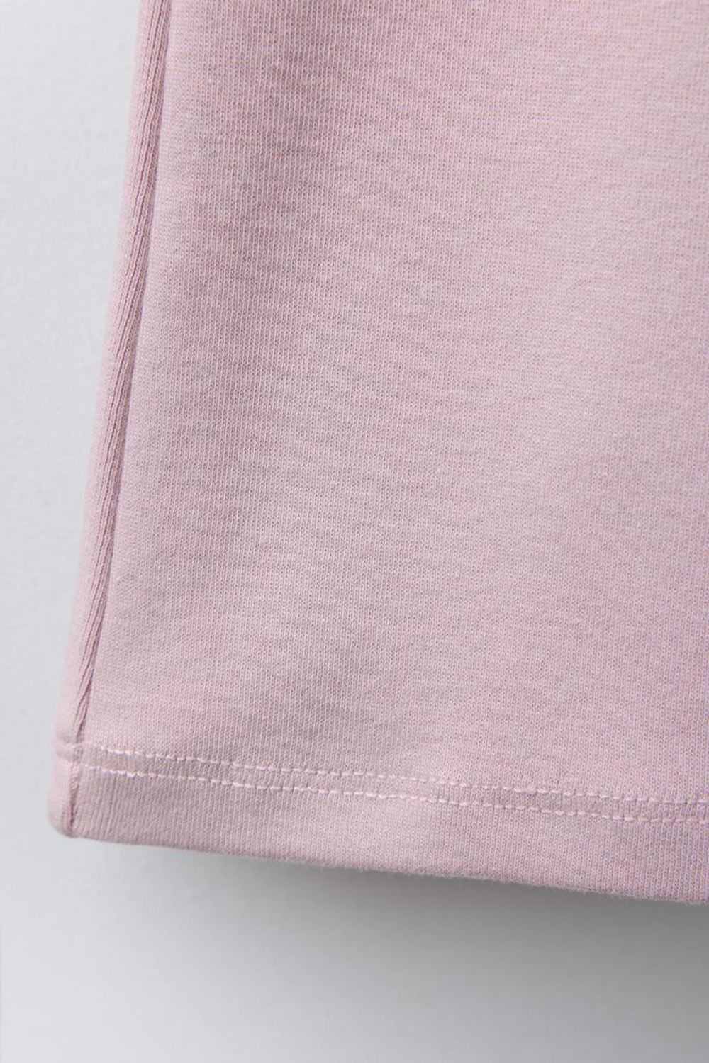 ZARA ЛЕГИНСЫ FLARE ИЗ ИНТЕРЛОКА С ЭТИКЕТКОЙ, РОЗОВЫЙ/ЛИЛОВЫЙ