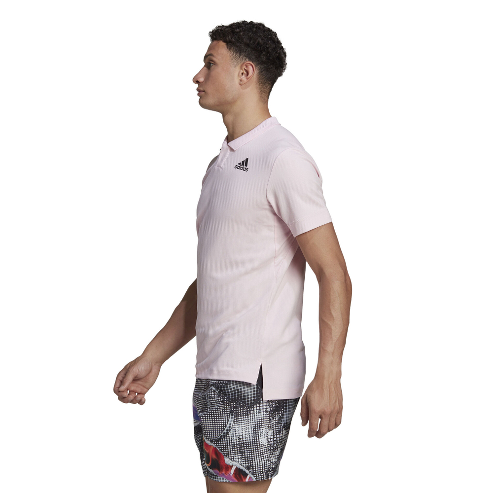 Мужское теннисное поло adidas US Series Polo Men - Pink