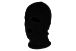 Черная шлем-маска трикотажная Омон