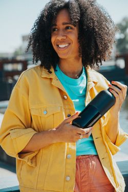 Термобутылка Klean Kanteen Rise Vac Classic Arch Loop 20oz (592 мл) Black