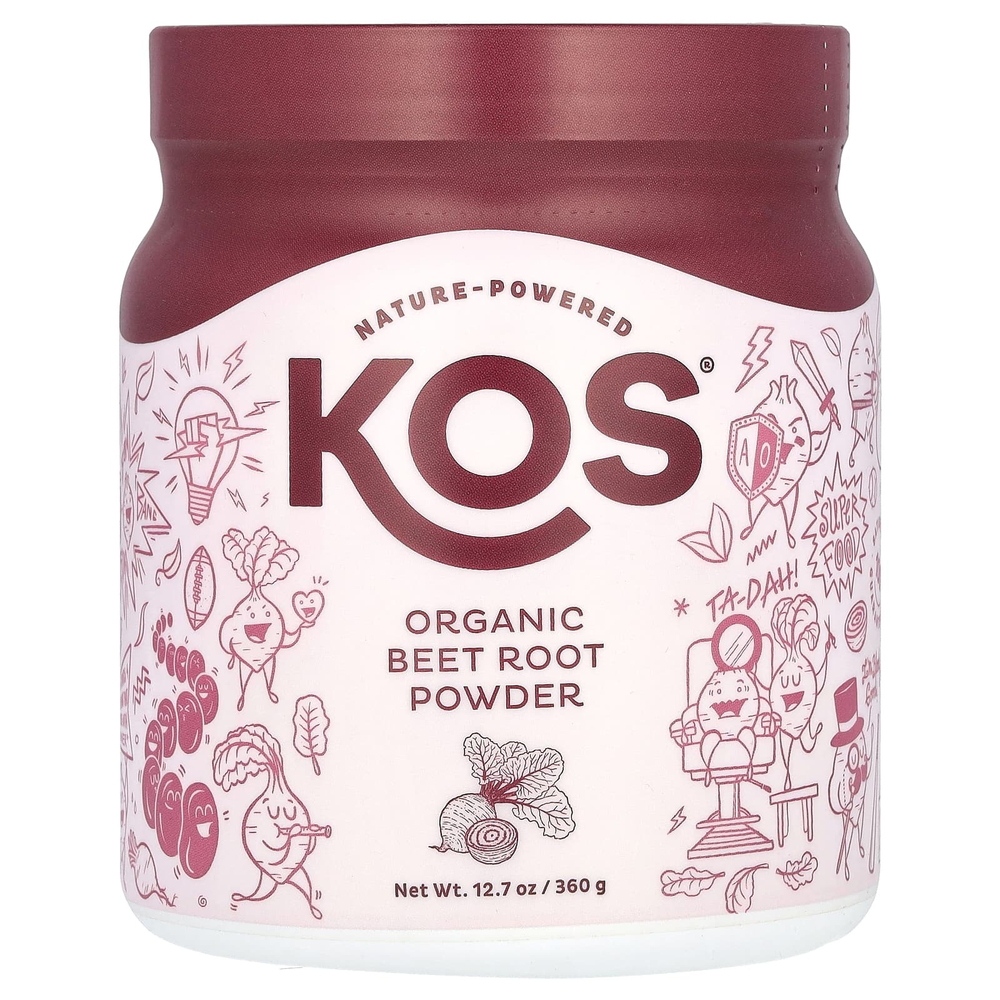 KOS, Порошок из органической свеклы, 360 г (12,7 унции)