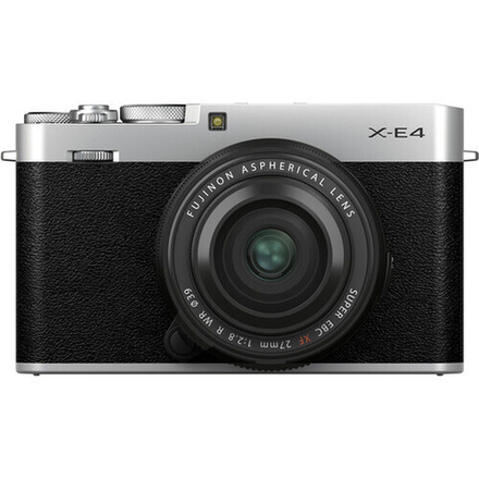 Фотоаппарат Fujifilm X-E4 Kit XF 27mm f/2.8 R WR Silver
