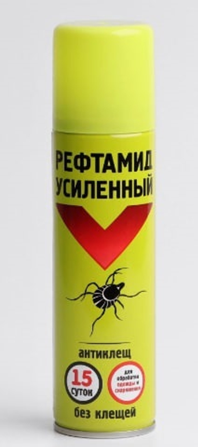 Аэрозоль РЕФТАМИД АНТИКЛЕЩ усиленный от клещей 150 мл