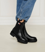 Кожаные ботильоны URBAN CHELSEA Tommy Jeans - черный(EN0EN02629)