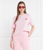 Футболка kl logo Karl Lagerfeld - розовый(235W1711)