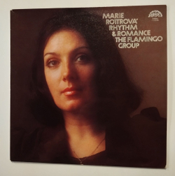 Винтажная виниловая пластинка LP Marie Rottrova, The Flamingo Group Rhythm and Romance (Чехословакия 1978)