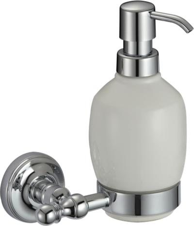 31021 Дозатор жидкого мыла настенный GANZER  (20/1шт)