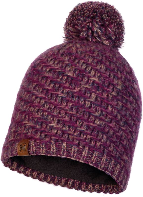 Шапка вязаная с флисом Buff Hat Knitted Polar Agna Violet Фото 1