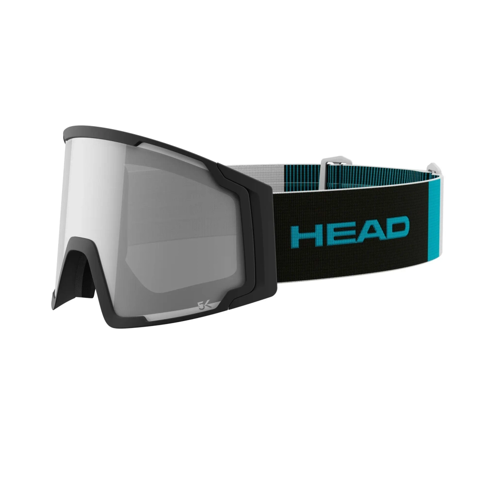 HEAD 24/25 очки горнолыжные 390154 NEVES PRO 5K RACE+SL UNISEX 5K + доп линза black/blue WCR /chrome/RD