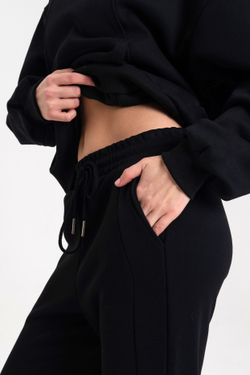 Костюм худи + брюки клёш