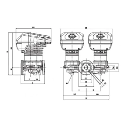 Насос циркуляционный промышленный DAB EVOPLUS D 120/360.80 M, 60151025