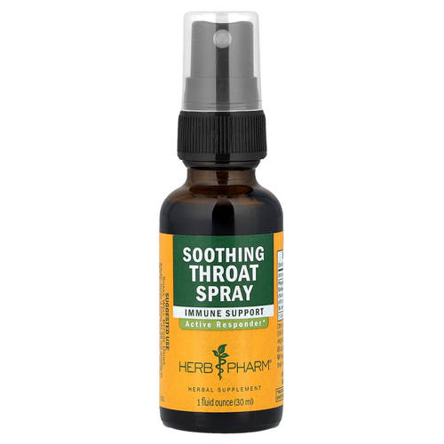 Herb Pharm, успокаивающий спрей для горла, 30 мл (1 жидк. унция)