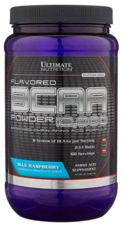 BCAA 12000 Powder Flavored (Ultimate Nutrition)