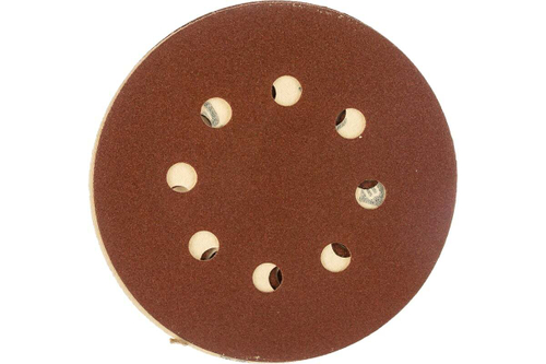 Круг шлифовальный универсальный 5 шт. (125 мм; Р120) "МАСТЕР" Зубр 35562-125-120