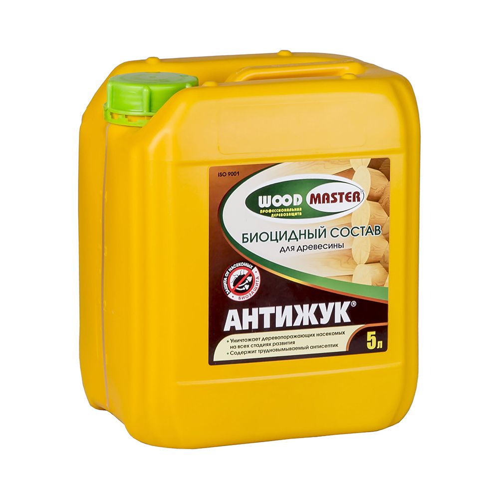 АНТИЖУК БИОЦИДНЫЙ СОСТАВ "WOODMASTER" 5 Л ( 1) "РОГНЕДА"