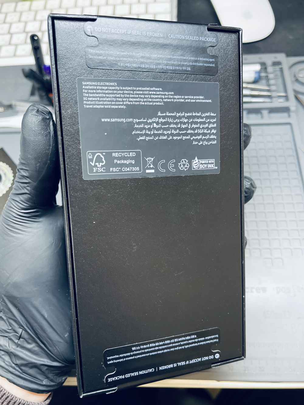 Samsung S23 Ultra 256 ГБ Зеленый, новый, оригинал, под разборку