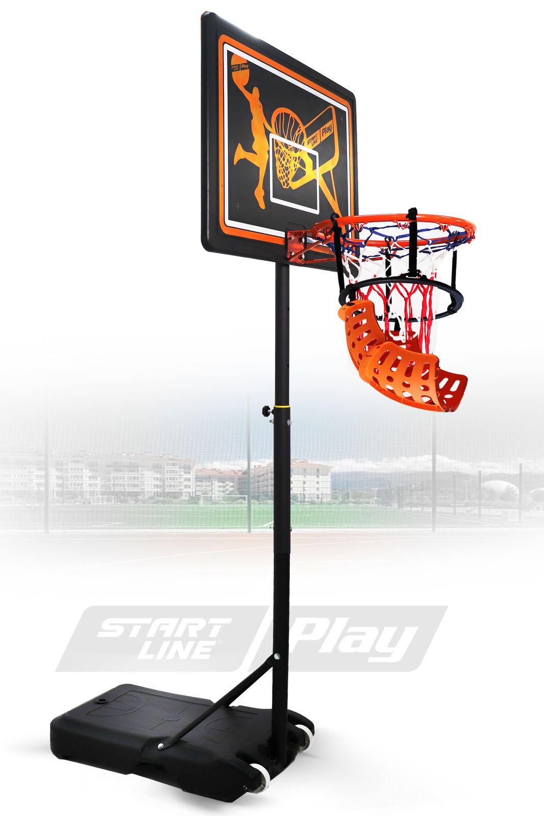 Баскетбольная стойка SLP Junior 018FB + возвратный механизм фото №1