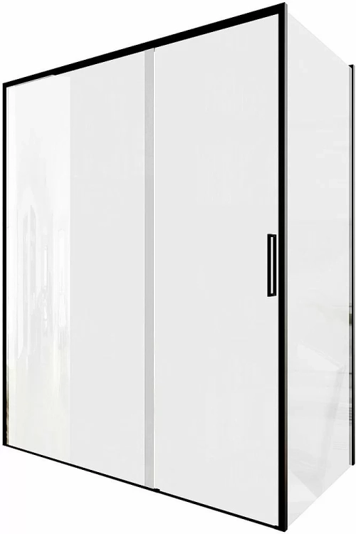 Душевой уголок Aquanet Pleasure Evo 346126 130x100 стекло прозрачное/профиль черный