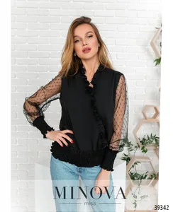 Рубашка 4118-чёрный Minova