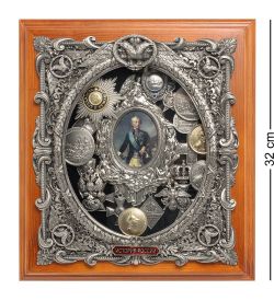 GAEM Art ПК-195 Ключница «Суворов» 29х32