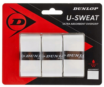 Теннисные намотки Dunlop U-Sweat 3P - white