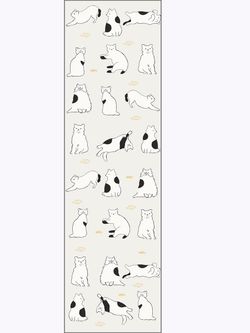 Постельное белье Сказка "Котики на сером" 2-спальный Наволочка 50х70 см 2 шт Простынь на резинке 160х200 см Пододеяльник 175х215 см, перкаль