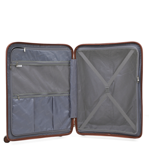 Чемодан большой (L) полипропилен "Fabretti"