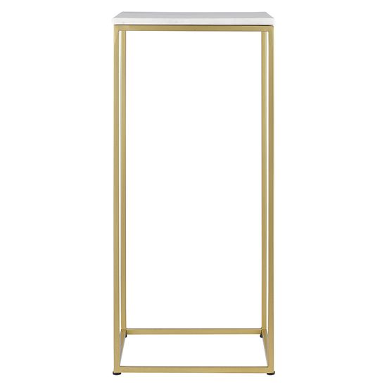 Набор из 2-х столиков mayen gold, белые/золотистые